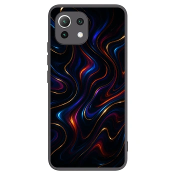 Picasee silikonski črni ovitek za Xiaomi 11 Lite 5G NE - Noir
