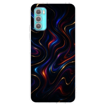Picasee silikonski prozorni ovitek za Motorola Moto G60 - Noir