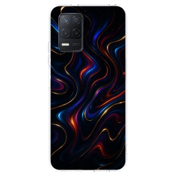 Picasee silikonski prozorni ovitek za Realme 8 5G - Noir