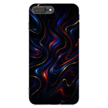 Picasee silikonski prozorni ovitek za Apple iPhone 7 Plus - Noir