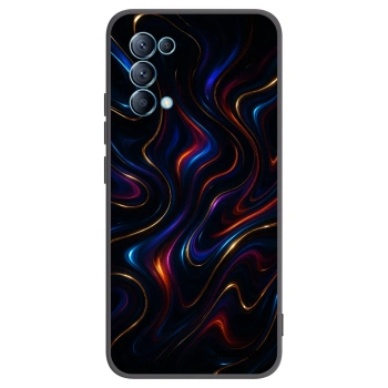 Picasee silikonski črni ovitek za OPPO Reno 5 5G - Noir