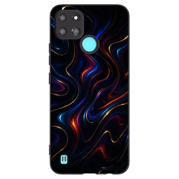 Picasee silikonski črni ovitek za Realme C21Y - Noir