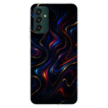 Picasee silikonski prozorni ovitek za Samsung Galaxy M13 M135F - Noir