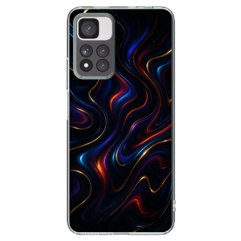 Picasee silikonski prozorni ovitek za Xiaomi Redmi Note 11 Pro+ 5G - Noir