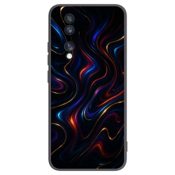 Picasee silikonski črni ovitek za Honor 70 - Noir