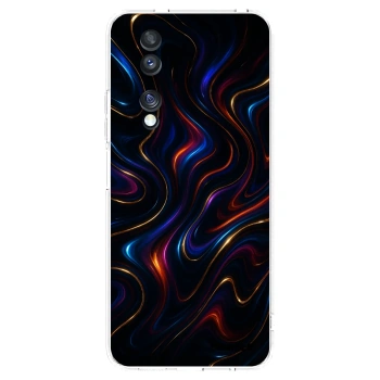 Picasee silikonski prozorni ovitek za Honor 70 - Noir