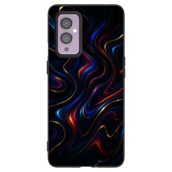 Picasee silikonski črni ovitek za OnePlus 9 - Noir