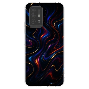 Picasee silikonski prozorni ovitek za OPPO A94 5G - Noir