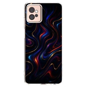 Picasee silikonski prozorni ovitek za Motorola Moto G32 - Noir