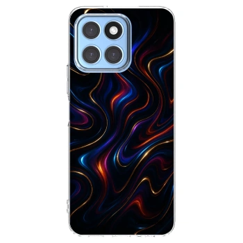 Picasee silikonski prozorni ovitek za Honor X8 5G - Noir