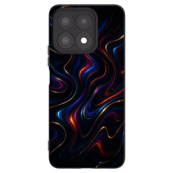 Picasee silikonski črni ovitek za Honor X8a - Noir