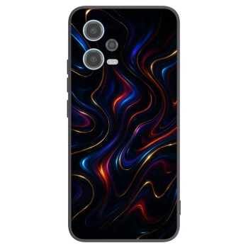 Picasee silikonski črni ovitek za Xiaomi Redmi Note 12 5G - Noir