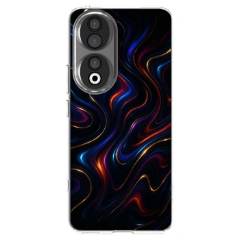 Picasee silikonski prozorni ovitek za Honor 90 5G - Noir