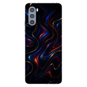 Picasee silikonski prozorni ovitek za Motorola Moto G62 - Noir