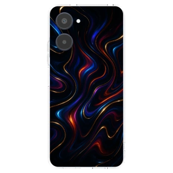 Picasee silikonski prozorni ovitek za Realme 10 4G - Noir