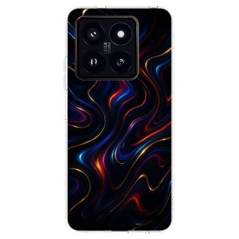 Picasee silikonski prozorni ovitek za Xiaomi 14 Pro - Noir