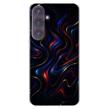 Picasee silikonski prozorni ovitek za Samsung Galaxy S24+ S926B 5G - Noir