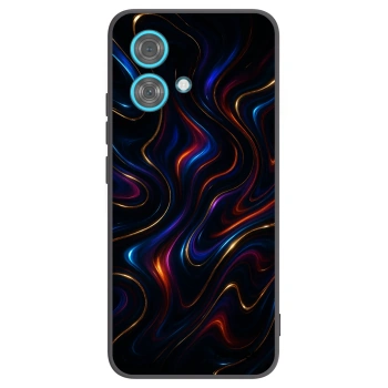 Picasee silikonski črni ovitek za Motorola Edge 40 Neo - Noir