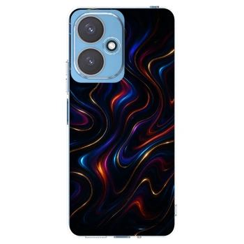 Picasee silikonski prozorni ovitek za Xiaomi Redmi 13C 5G - Noir