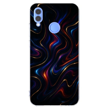 Picasee silikonski prozorni ovitek za Honor 10 Lite - Noir