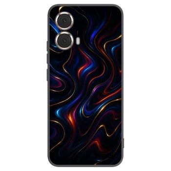 Picasee silikonski črni ovitek za Motorola Moto G85 - Noir