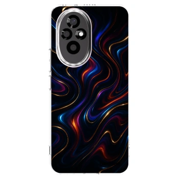 Picasee silikonski prozorni ovitek za Honor 200 Pro 5G - Noir