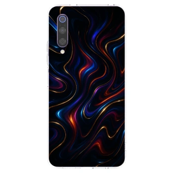 Picasee silikonski prozorni ovitek za Xiaomi Mi 9 - Noir