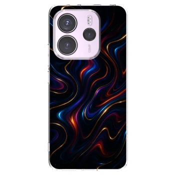 Picasee silikonski prozorni ovitek za Xiaomi Redmi Note 14 4G - Noir