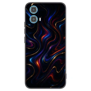 Picasee silikonski črni ovitek za Motorola Moto G34 5G - Noir