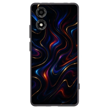 Picasee silikonski črni ovitek za Motorola Moto E14 - Noir