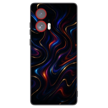 Picasee silikonski črni ovitek za Motorola Edge 50 Fusion - Noir