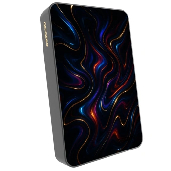 Picasee Prenosna baterija z MagSafe 10 000 mAh Siva - Noir