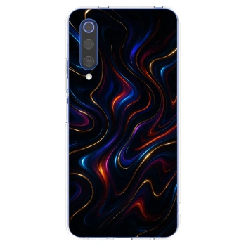Picasee silikonski prozorni ovitek za Xiaomi Mi 9 SE - Noir