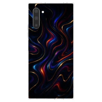Picasee silikonski prozorni ovitek za Samsung Galaxy Note 10 N970F - Noir