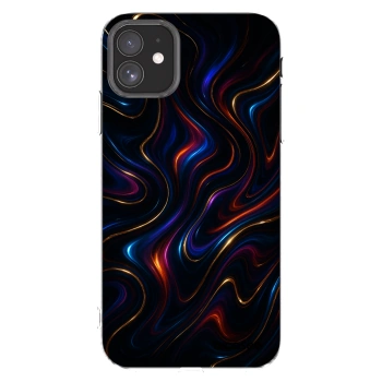 Picasee silikonski prozorni ovitek za Apple iPhone 11 - Noir