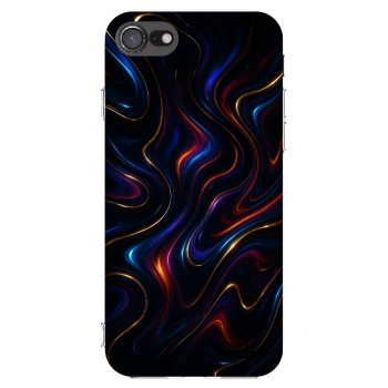Picasee silikonski prozorni ovitek za Apple iPhone 8 - Noir
