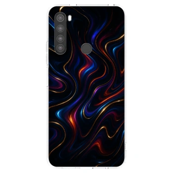 Picasee silikonski prozorni ovitek za Xiaomi Redmi Note 8 - Noir