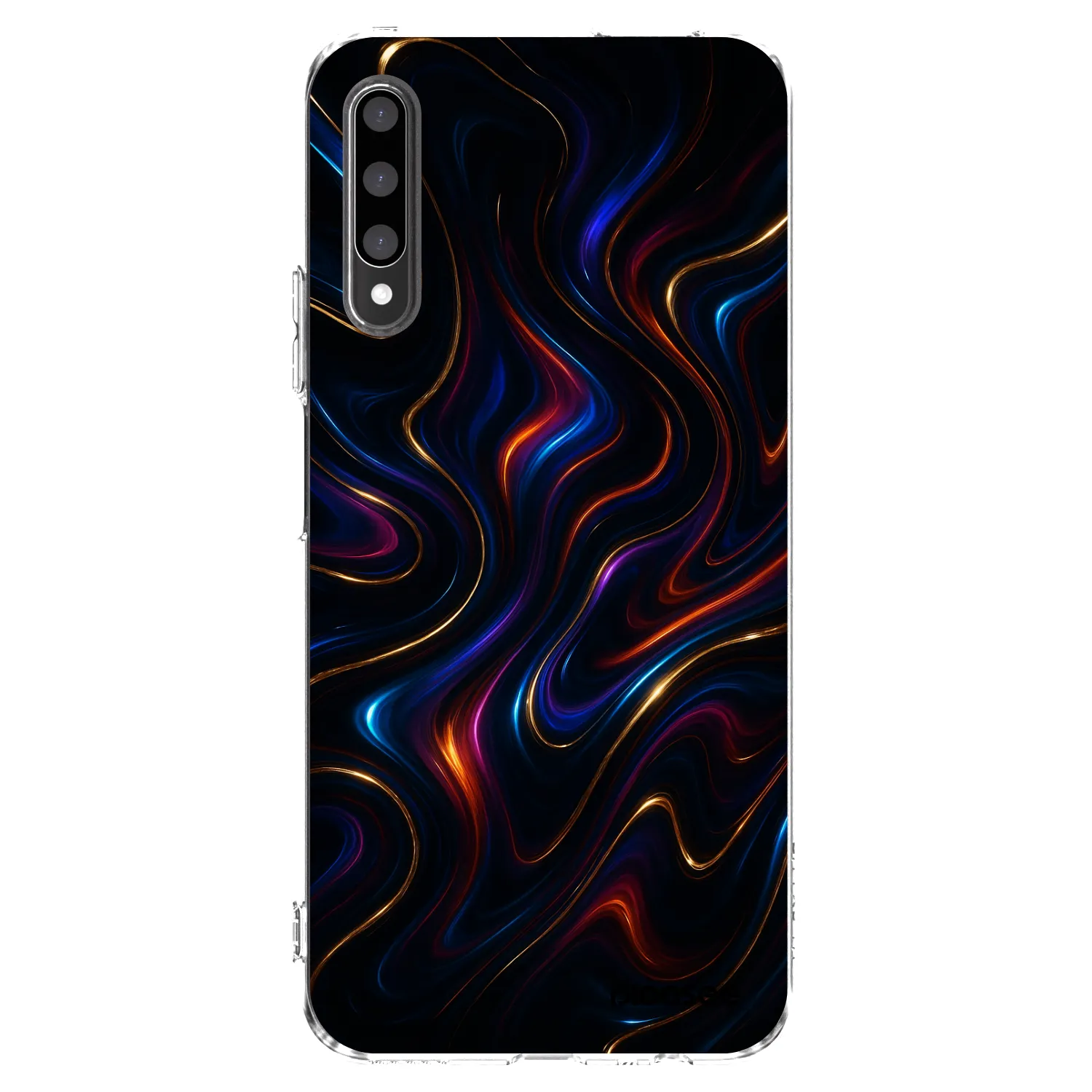 Picasee silikonski prozorni ovitek za Honor 9X Pro - Noir