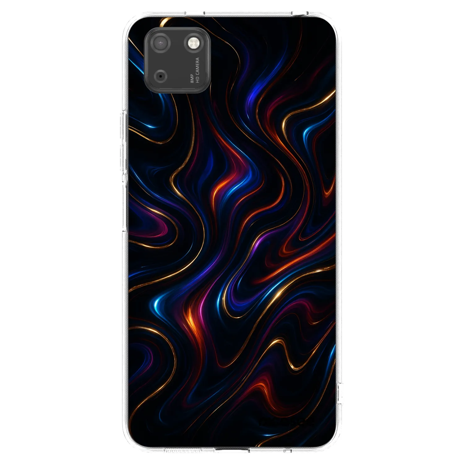 Picasee silikonski prozorni ovitek za Huawei Y5P - Noir