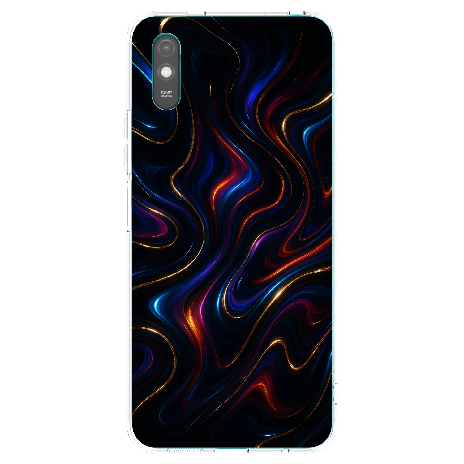 Picasee silikonski prozorni ovitek za Xiaomi Redmi 9A - Noir