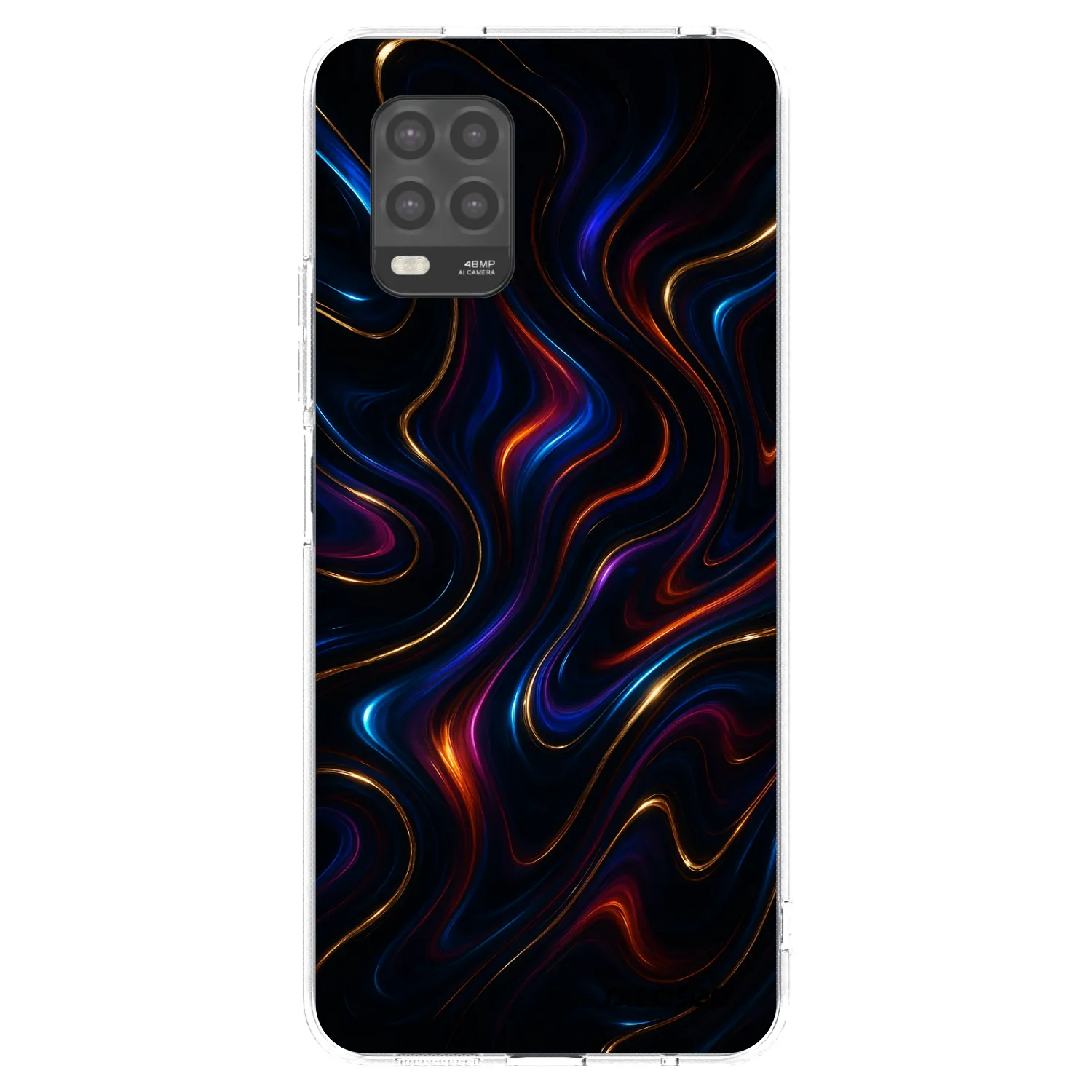 Picasee silikonski prozorni ovitek za Xiaomi Mi 10 Lite - Noir
