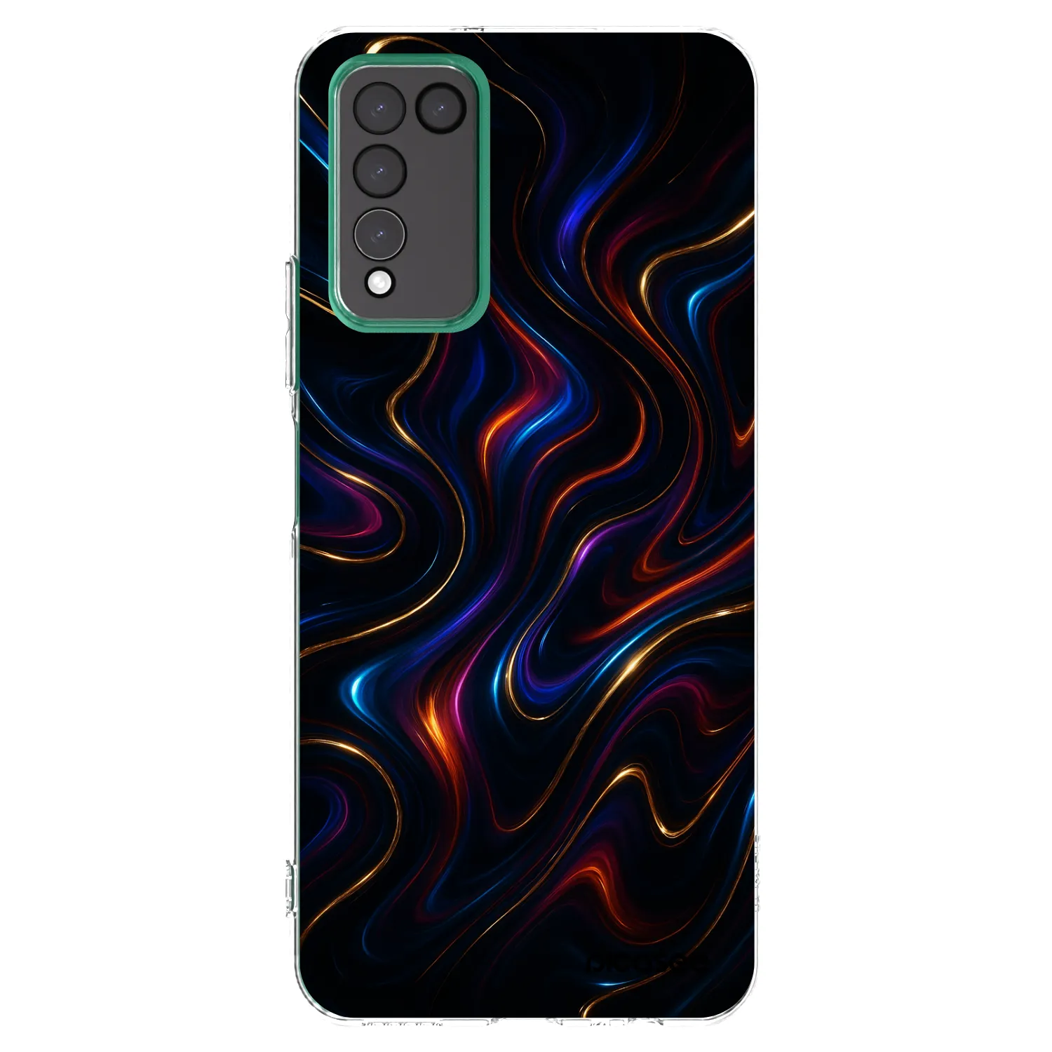 Picasee silikonski prozorni ovitek za Honor 10X Lite - Noir