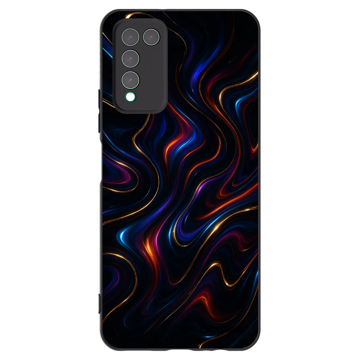Picasee silikonski črni ovitek za Honor 10X Lite - Noir