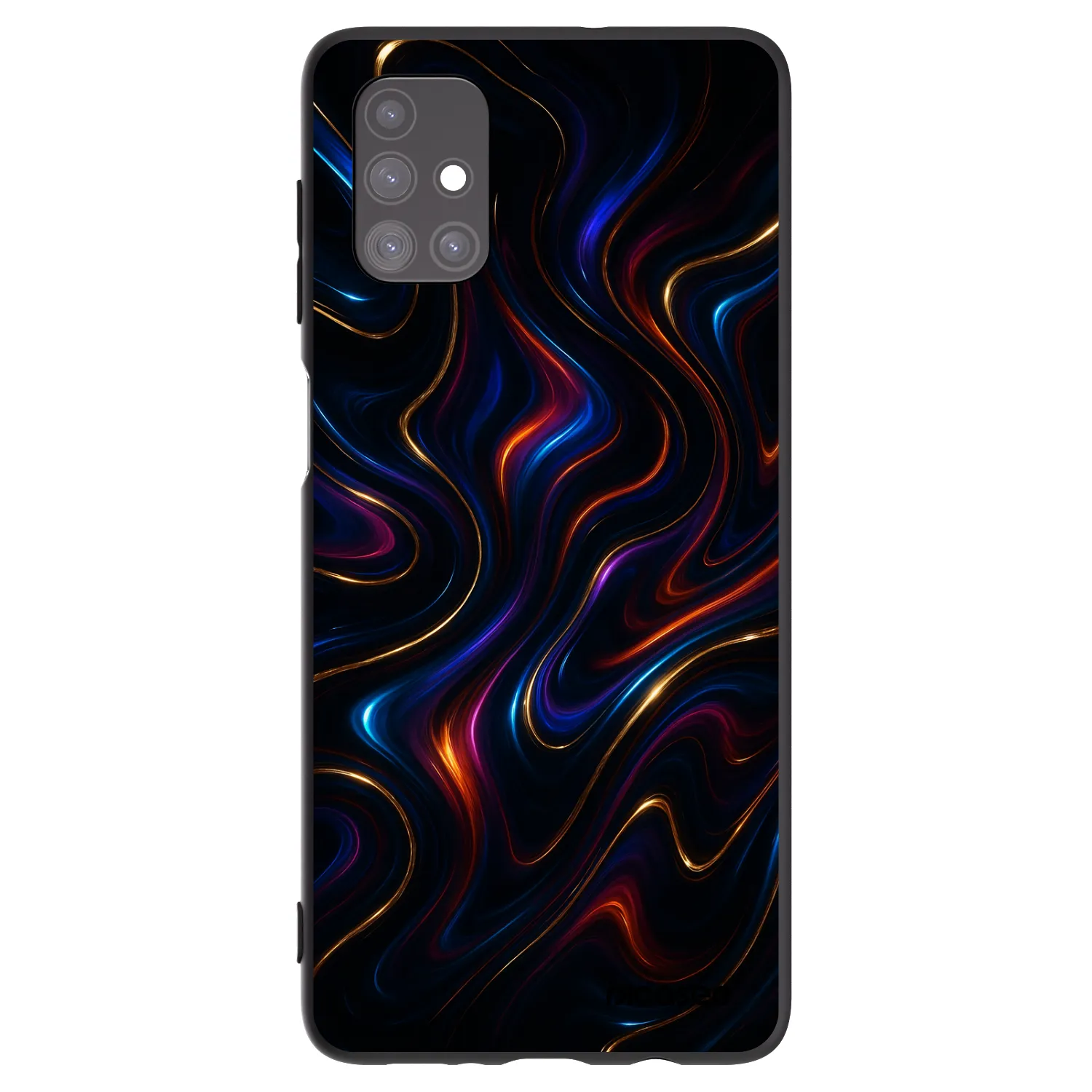 Picasee silikonski črni ovitek za Samsung Galaxy M51 M515F - Noir