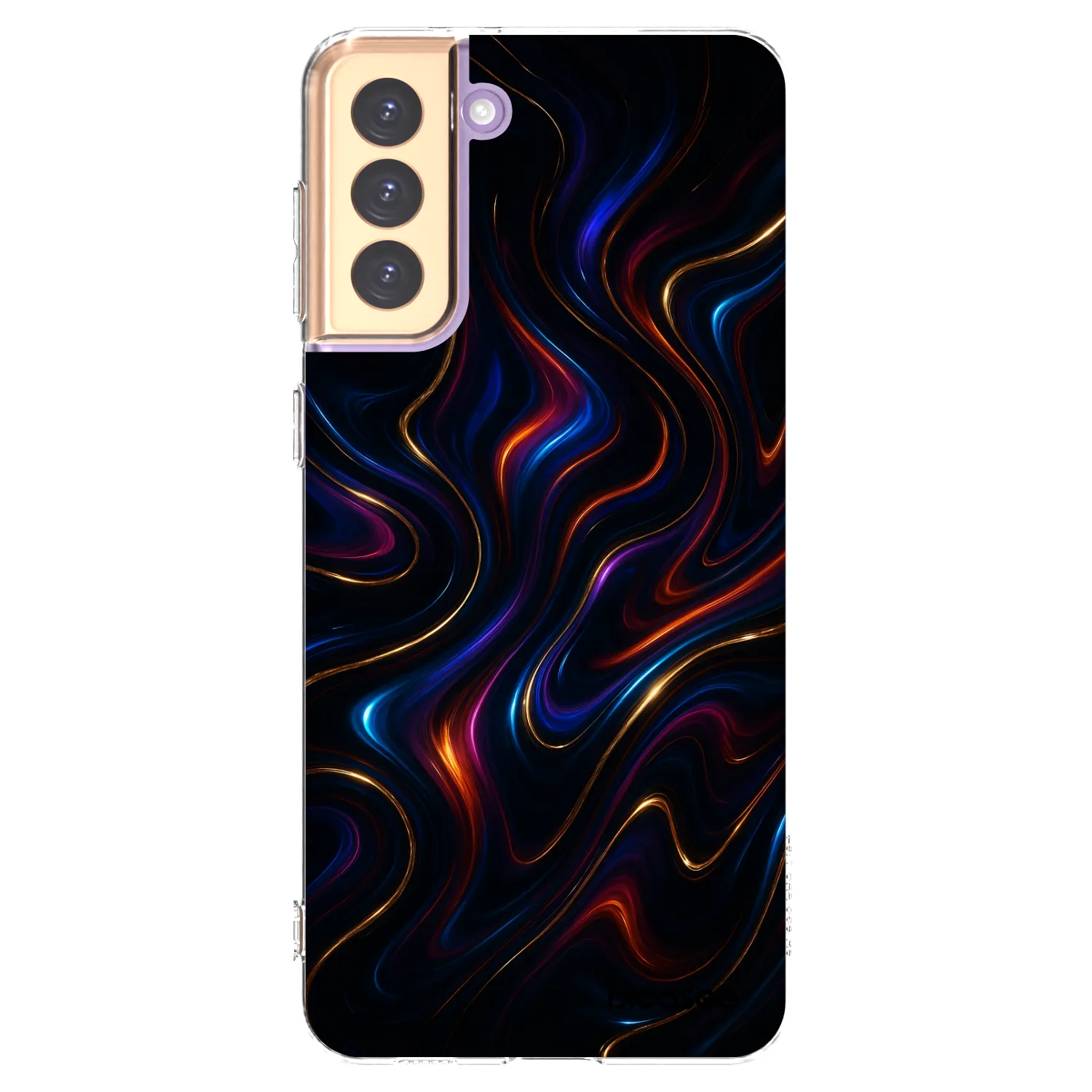 Picasee silikonski prozorni ovitek za Samsung Galaxy S21+ 5G G996F - Noir