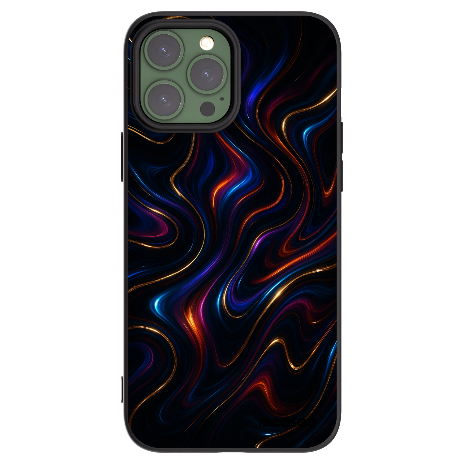 Picasee silikonski črni ovitek za Apple iPhone 13 Pro Max - Noir