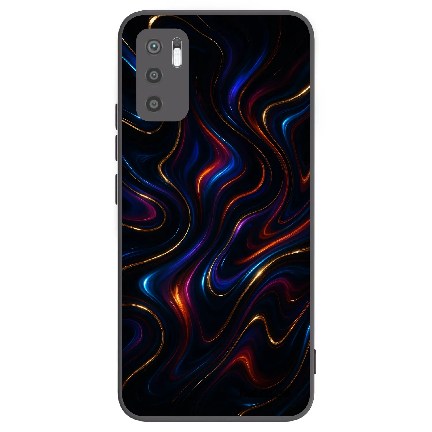 Picasee silikonski črni ovitek za Xiaomi Redmi Note 10 5G - Noir