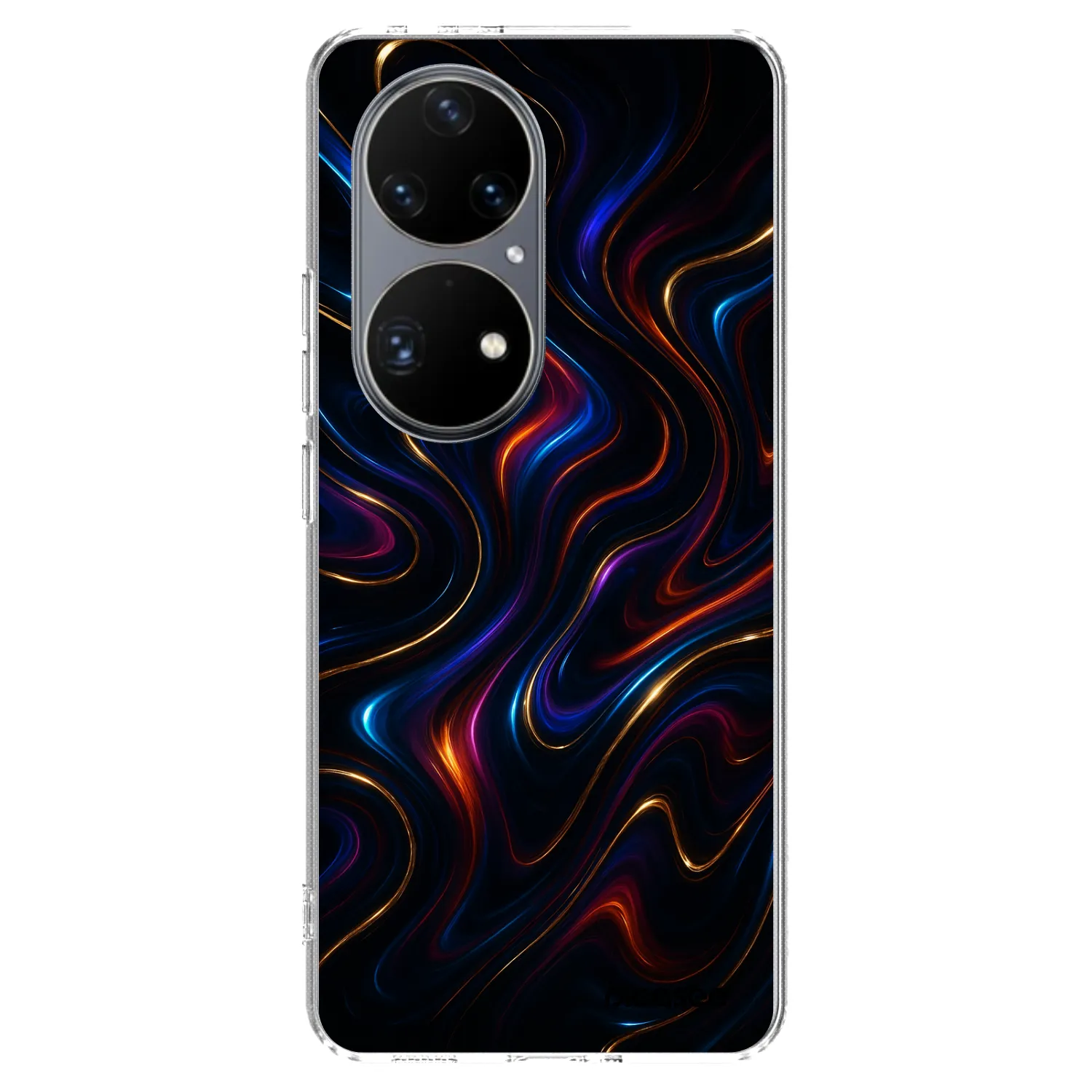 Picasee silikonski prozorni ovitek za Huawei P50 - Noir