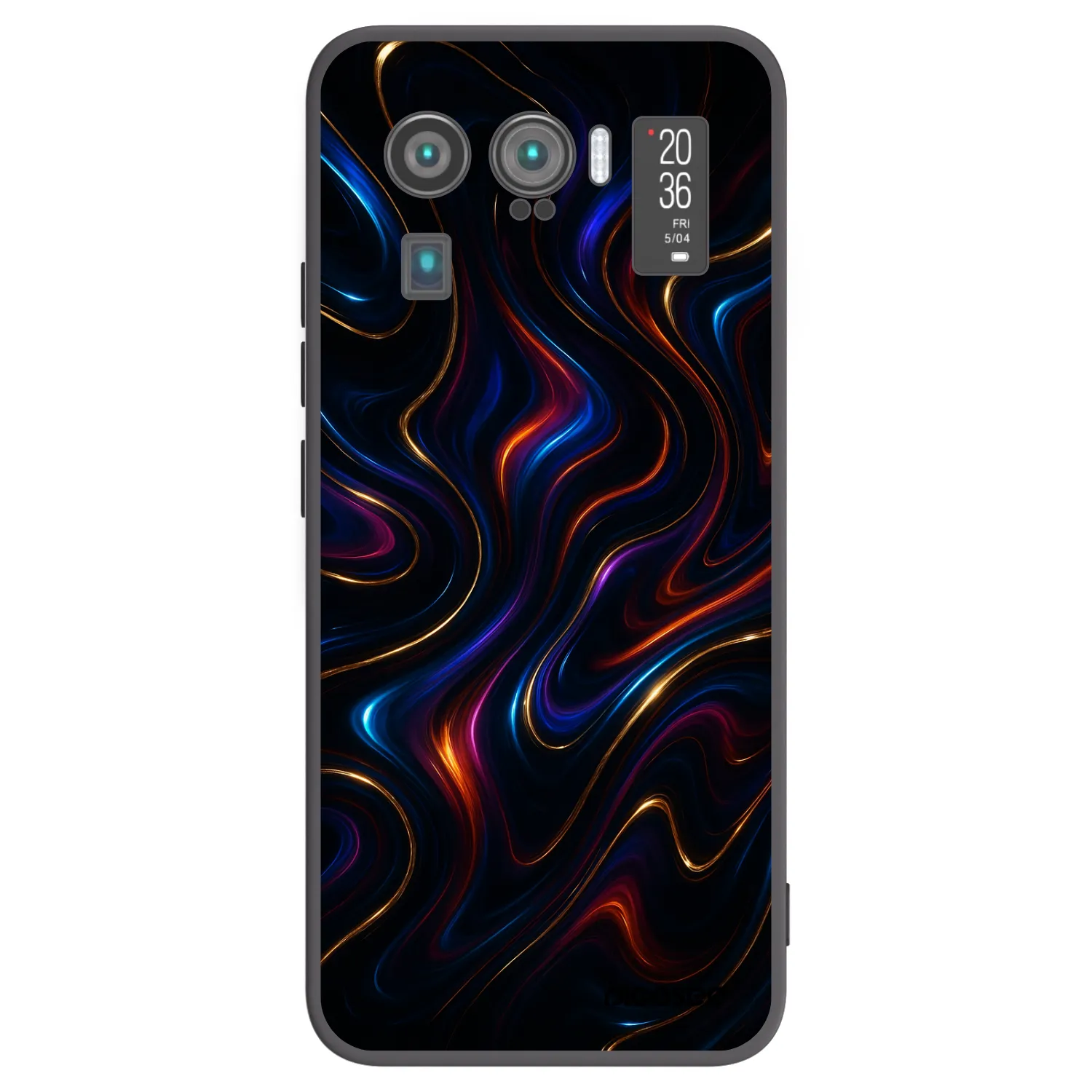 Picasee silikonski črni ovitek za Xiaomi Mi 11 Ultra - Noir