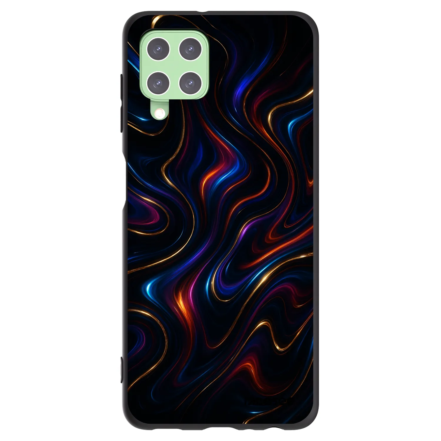 Picasee silikonski črni ovitek za Samsung Galaxy A22 A225F 4G - Noir